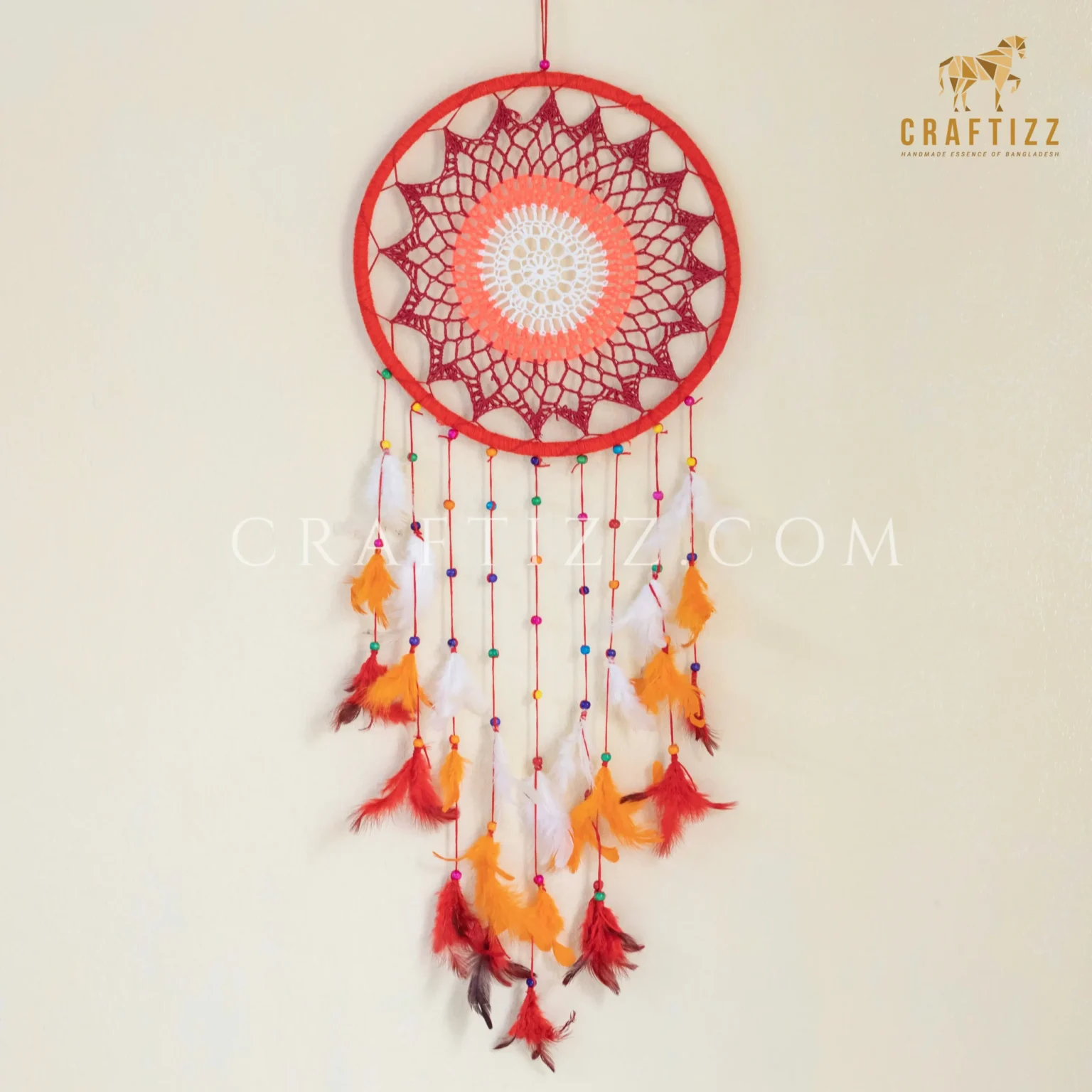 Minimalist Round Shape Multicolor Dream Catcher