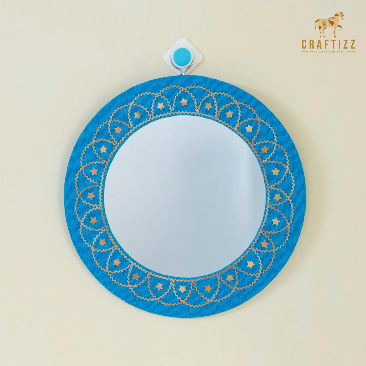 Elegance Wall Hanging Round Shape Mirror
