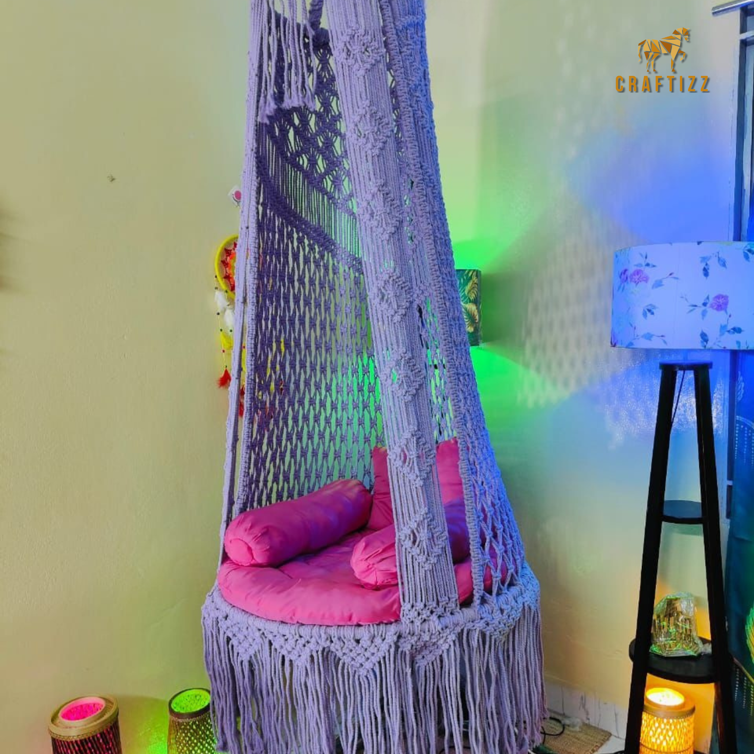 Craftizz Queen Purple Color Dolna