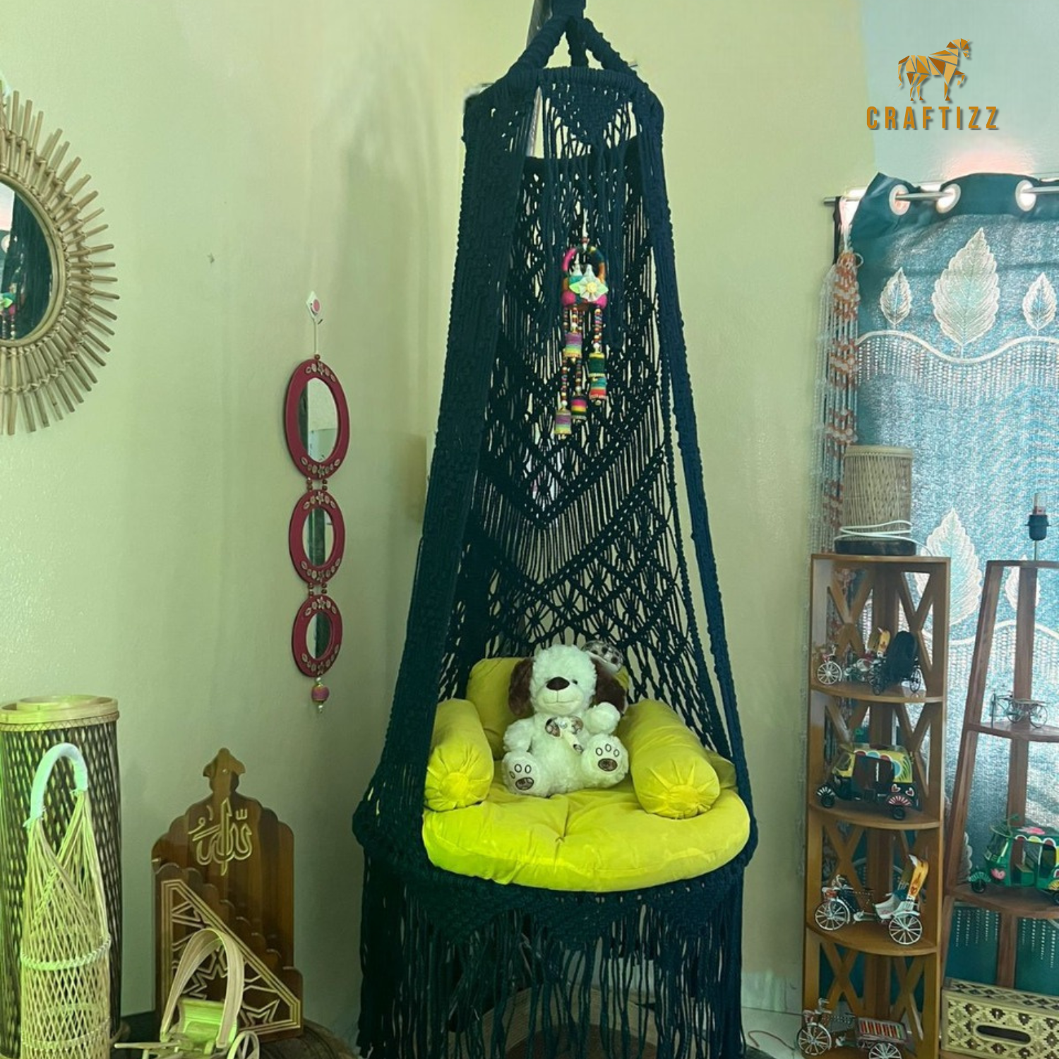 Craftizz Queen green Dolna