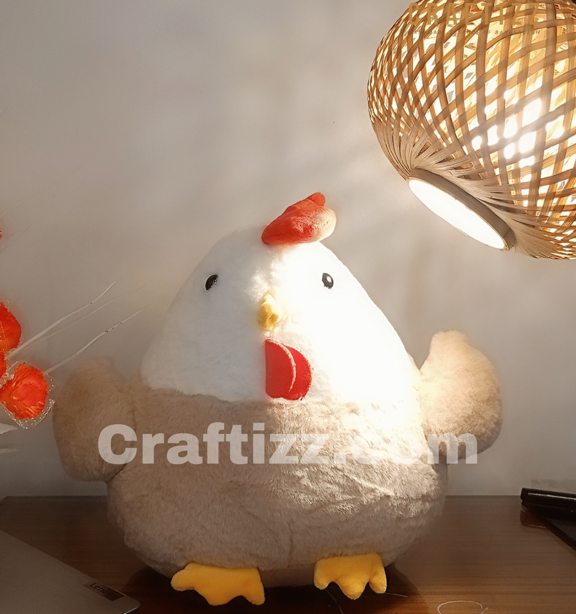 Craftizz Chicken Plush Doll