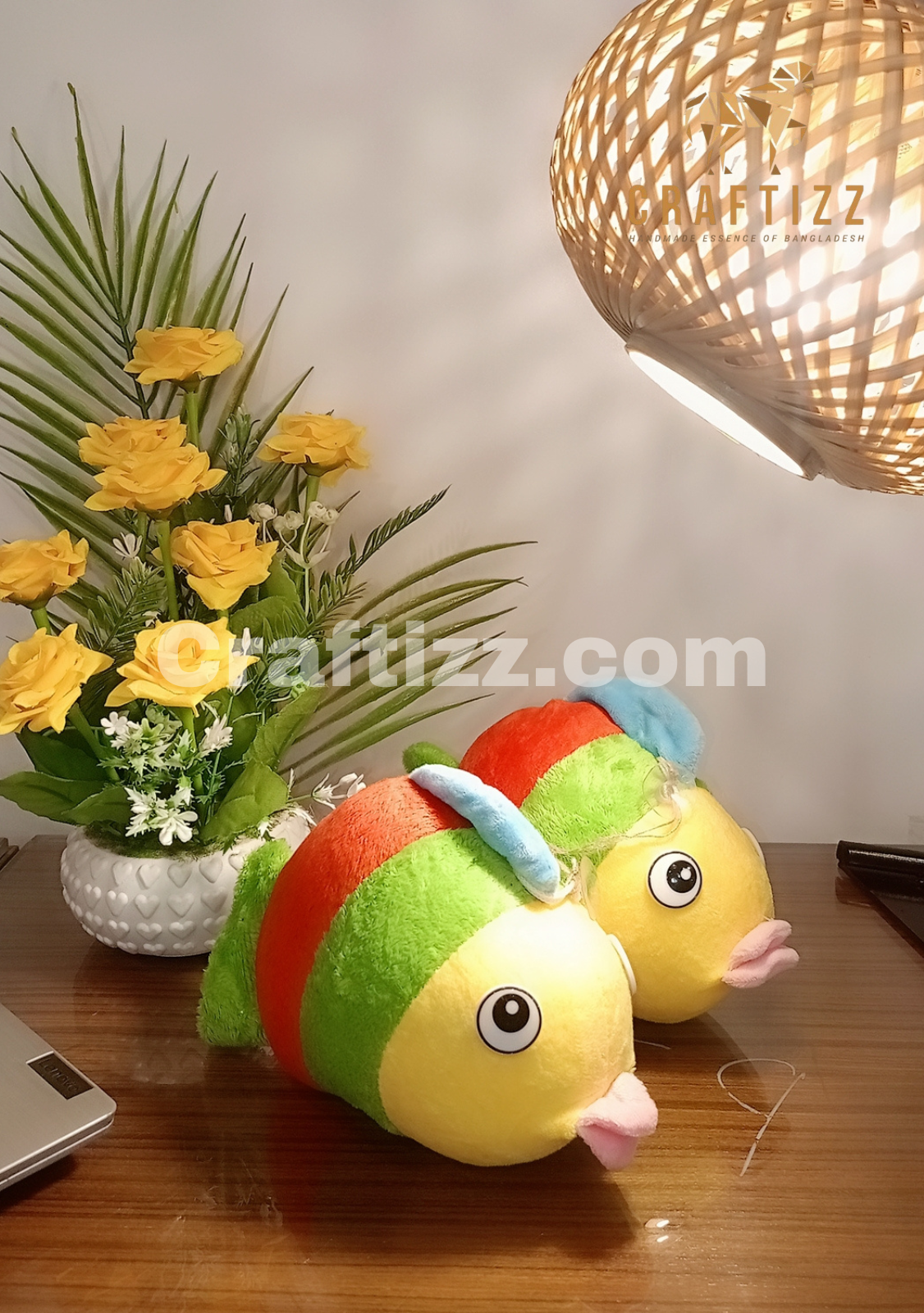 Craftizz Tropical Fish Plush Toy
