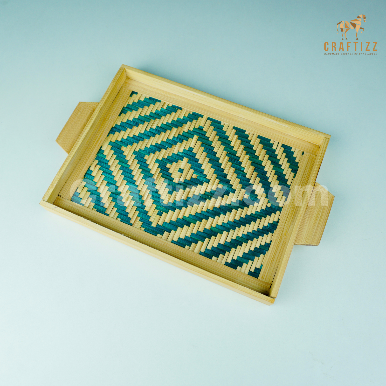 Handmade Bamboo Serving Tray